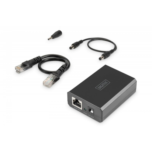 Gigabit Ethernet Splitter PoE++ 802.3af/at/bt RJ45/DC 12V/4,2A lub 24V/2.1A 50W dla urządzeń bez PoE-17121665