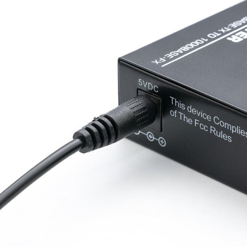 Dwukierunkowy Media Konwerter SWITCH Ethernet 1x RJ45 1x SFP | 1000Mb/s | 5V-17122080
