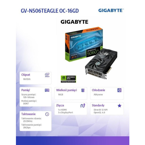 Karta graficzna GV-N506TEAGLE OC-16GD-17122179