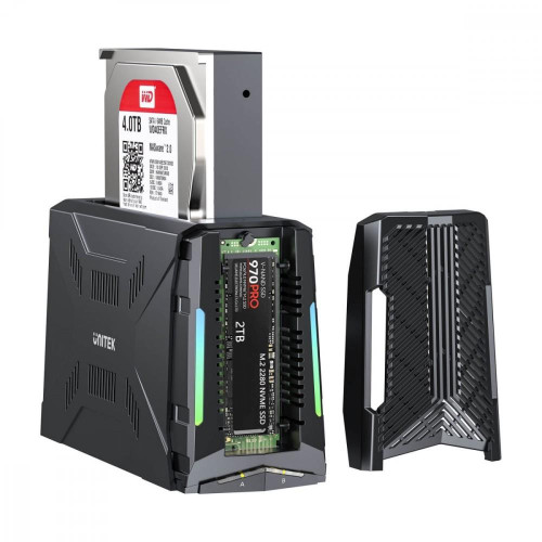 Stacja klonująca dyski 4x M.2 SSD, USB 4; S1243BGY01-EU-17122772