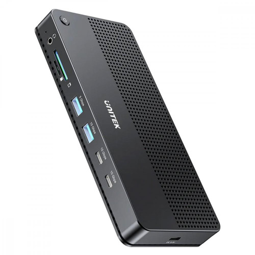 Stacja dokująca 13w1 USB-C, HDMI 2.1,DP 2.0,RJ45,10GBPs;D1104A01-17122775