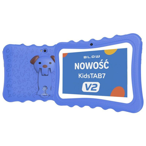 Tablet KidsTAB7 V2 4/32GB niebieskie etui kamera 2MP