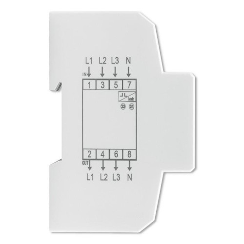 Trójfazowy elektroniczny licznik | miernik zużycia energii na szynę DIN | 400V | 100A | LCD | 4P-17123430