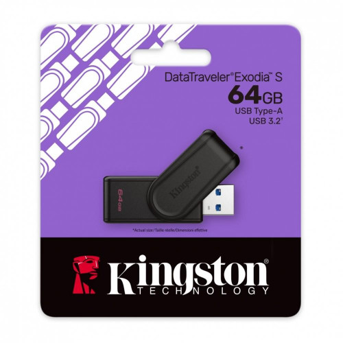 Pendrive Data Traveler Exodia S 64GB USB3.2 Gen1-17123519