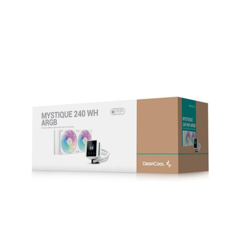 System chłodzenia Deepcool Mystique 240 ARGB weiss-17135105