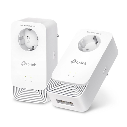Karta sieciowa TP-Link PG2400P KIT do PowerLine 1428 Mbit/s Przewodowa sieć LAN Biały 2 szt.