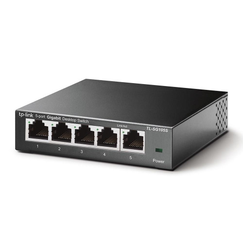 TP-Link TL-SG105S Nie zarządzany Gigabit Ethernet (10/100/1000) Czarny-17141944