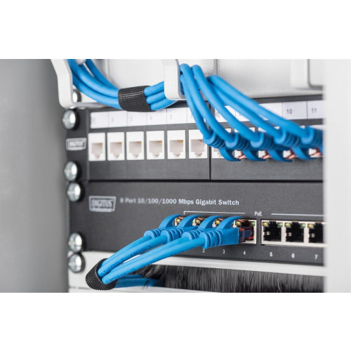 Digitus 8-portowy przełącznik gigabitowy, 10 cali, niezarządzalny-17142200