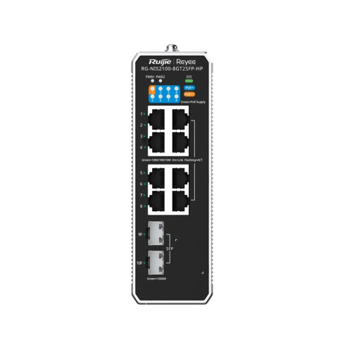 Switch Ruijie Reyee RG-NIS2100-8GT2SFP-HP-17142396