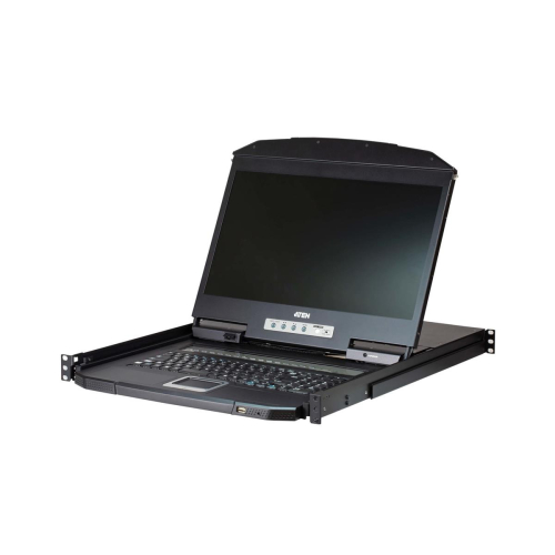 ATEN KONSOLA LCD KVM 18.5" CL3108NX-ATA-AG ULTRASHORT 8-PORTOWA
