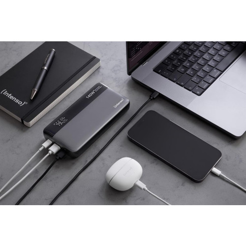 Power Bank Intenso HE 25000 mAh Grau-Schwarz USB C/C-17145093
