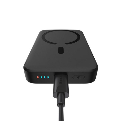 Baseus Magnetic Mini 10000 mAh Bezprzewodowe ładowanie Czarny-17145112