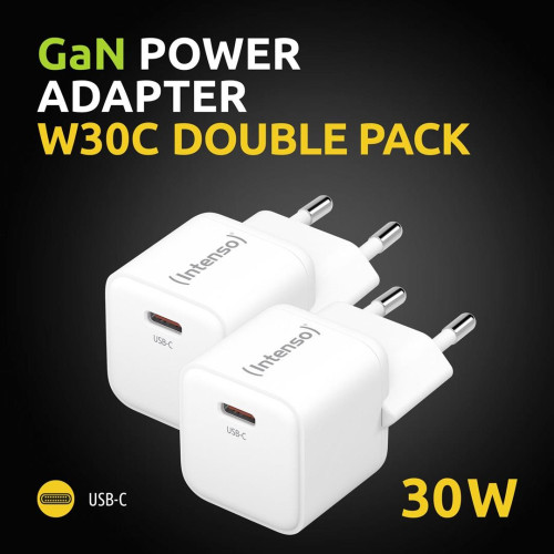 Intenso 7803032 ładowarka do urządzeń przenośnych Power bank, Tablet, Telefon, Uniwersalne Biały Prąd przemienny S