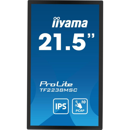 Iiyama TF2238MSC-B1 - Cyfrowa potykacz - 55,9 cm (22