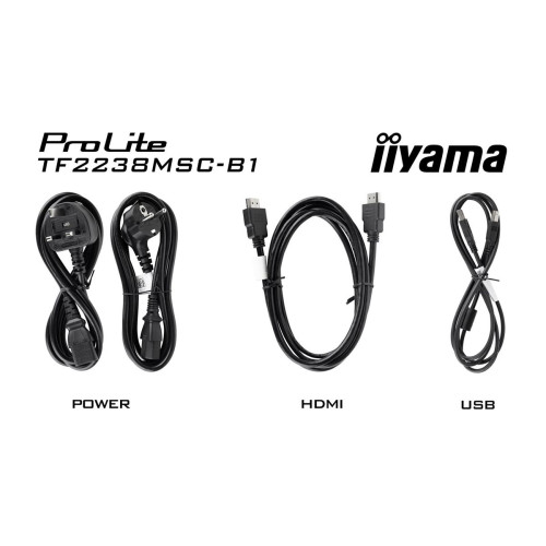 Iiyama TF2238MSC-B1 - Cyfrowa potykacz - 55,9 cm (22