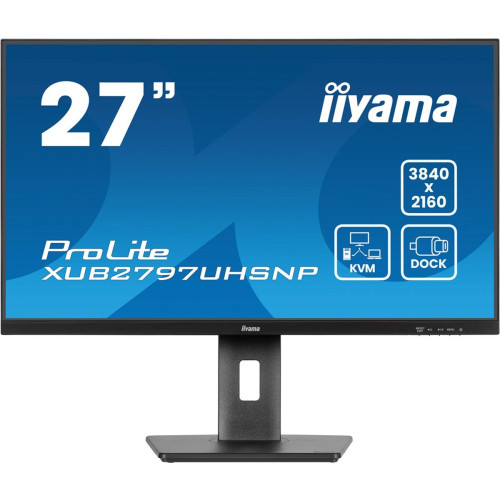 Monitor IIYAMA 68.5cm (27") XUB2797UHSNP-B1 16:9 HDMI+DP+USB-C IPS