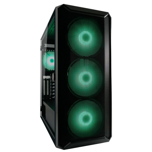LC-Power Gaming 804B - Midi Tower - obudowa PC - ATX - micro ATX - Mini-ITX - Metal - Plastik - Szkło hartowane - 16 cm