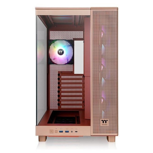 Obudowa mini wieża ATX Thermaltake View 380 XL TG ARGB Piasek żwirowy-17155515