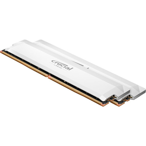 Pamięć DDR5 64GB PC 6400 CL36 KIT (2x32GB) Crucial Pro white intern retail