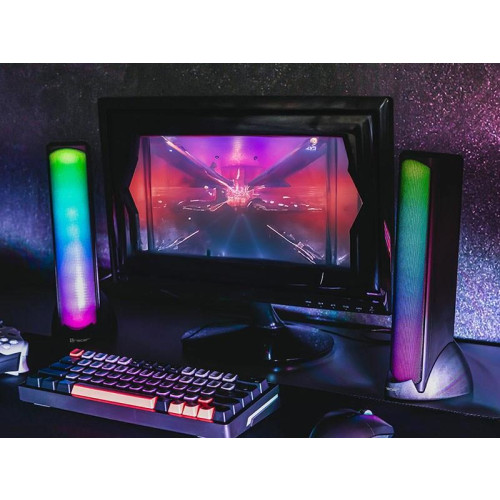 TRACER GŁOŚNIKI 2.0 BLUETOOTH SIGMA USB RGB-17158851