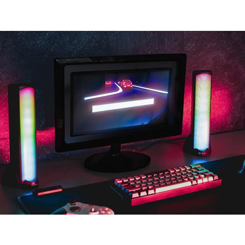 TRACER GŁOŚNIKI 2.0 BLUETOOTH SIGMA USB RGB