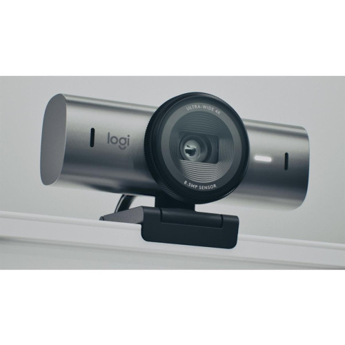 Logitech MX Brio 705 for Business kamera internetowa 8,5 MP 4096 x 2160 px USB 3.2 Gen 1 (3.1 Gen 1) Aluminium, Czarny-1