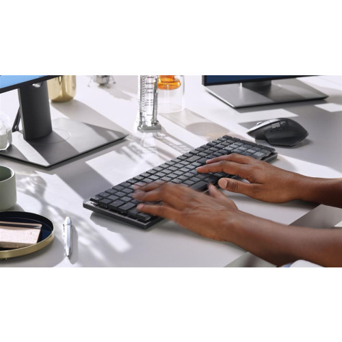 Logitech MX Mechanical klawiatura Biuro RF Wireless + Bluetooth QWERTZ Niemiecki Grafitowy, Szary-17159164