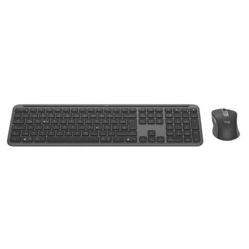 Logitech MK950 Signature for Business klawiatura Dołączona myszka Biuro RF Wireless + Bluetooth QWERTZ Niemiecki Grafi