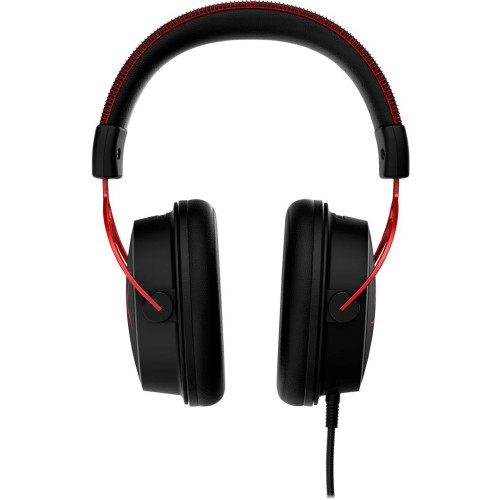 Zestaw słuchawkowy do gier HyperX Cloud Alpha czarno-czerwony, Przewodowy, 13 - 27000 Hz, Gaming, 298 g, Czerwony-17159