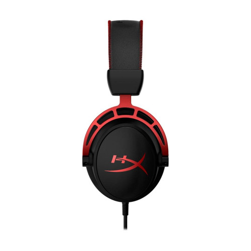 Zestaw słuchawkowy do gier HyperX Cloud Alpha czarno-czerwony, Przewodowy, 13 - 27000 Hz, Gaming, 298 g, Czerwony-17159