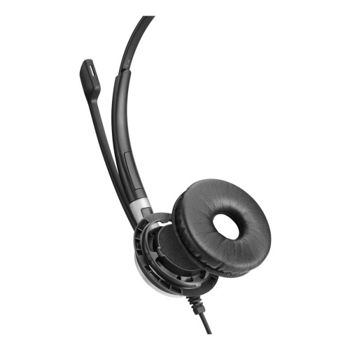 EPOS IMPACT SC 635 USB Zestaw słuchawkowy Przewodowa Opaska na głowę Połączenia/muzyka USB Typu-A Czarny, Srebrny-1