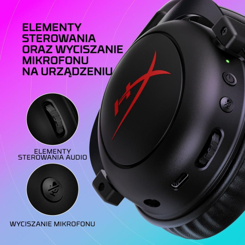 Bezprzewodowy zestaw słuchawkowy do gier Kingston HyperX Cloud II Core-17159890