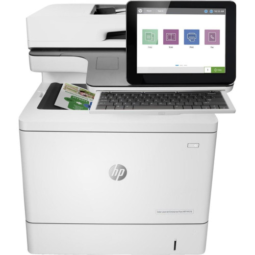 HP Color LaserJet Enterprise Flow Urządzenie wielofunkcyjne M578c, Drukowanie, kopiowanie, skanowanie, faksowanie, Drukowanie dwustronne; Automatyczny