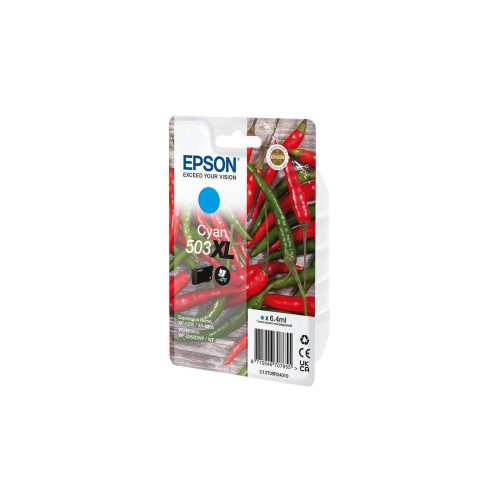 Epson 503XL nabój z tuszem 1 szt. Oryginalny Wysoka (XL) wydajność Cyjan-17171080