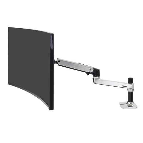 Ergotron LX DESK MOUNT LCD ARM POLISHED/32IN BLACK/WHITE VESA MIS-D-17174408