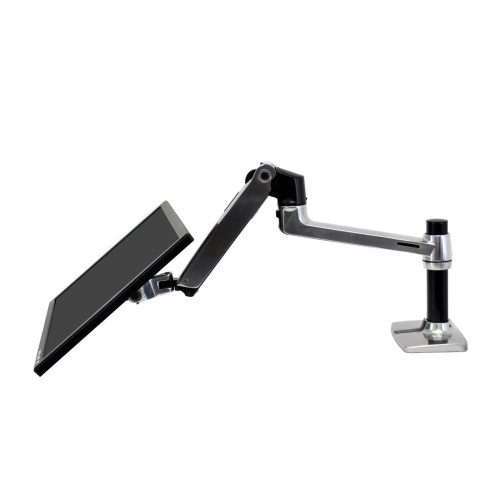 Ergotron LX DESK MOUNT LCD ARM POLISHED/32IN BLACK/WHITE VESA MIS-D-17174412