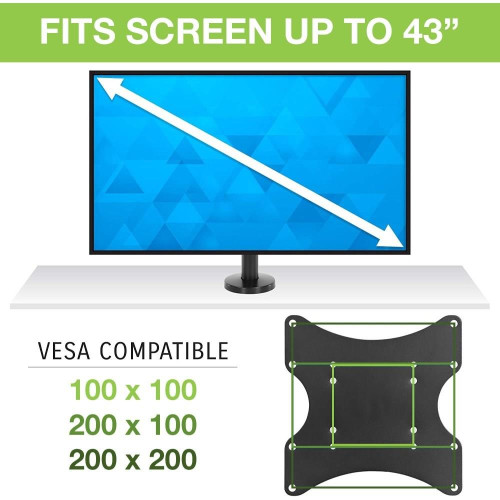 Techly ICA-LCD 316S uchwyt / stojak do monitorów 109,2 cm (43