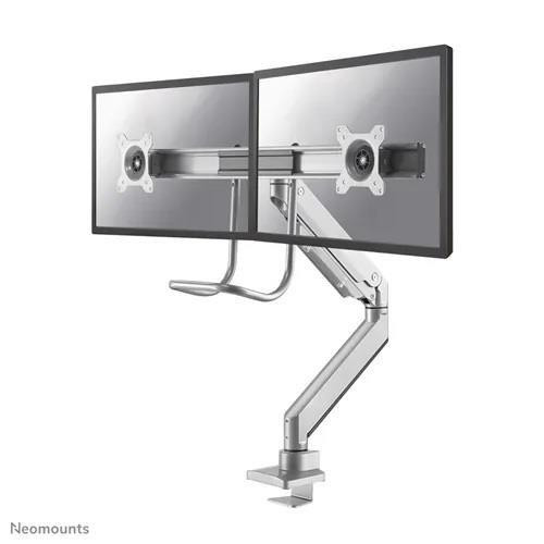 Uchwyt Neomounts Select TIS 10"-32" 2TFT 1 Gelenk sidabrinis Max.16KG