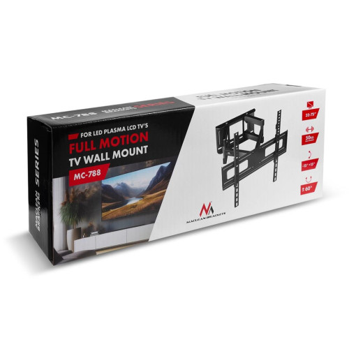 MACLEAN UCHWYT DO TV, MAX VESA 600X400, 32-85