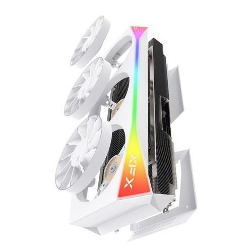 Karta graficzna XFX RX 9070XT Mercury Magnetic Air RGB Gaming 16 GB OC Biały detaliczny - 16,384 MB - GDDR6-17175479