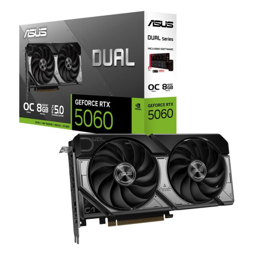 Karta graf. ASUS DUAL RTX 5060 8GB OC-17175606