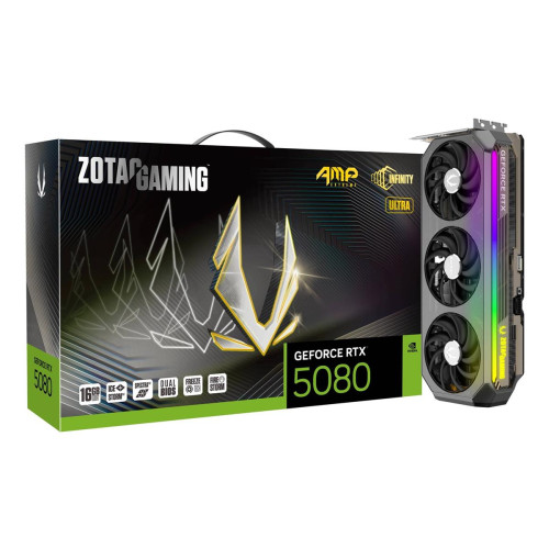 Karta graficzna ZOTAC GeForce RTX 5080 AMP Extreme Infinity Ultra 16GB-17175710