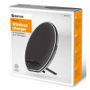 Denver QI chargers QI Charging pad Smartfon Czarny, Srebrny USB Bezprzewodowe ładowanie Wewnętrzna, Zewnętrzna-172831