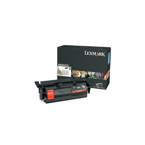 Toner Lexmark Black X654X31E