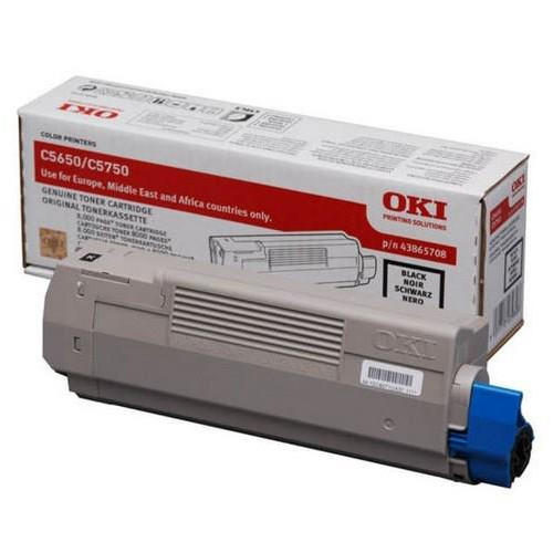 OKI 43865708 kaseta z tonerem 1 szt. Oryginalny Czarny