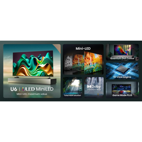 Telewizor Hisense 75U6NQ QLED 75