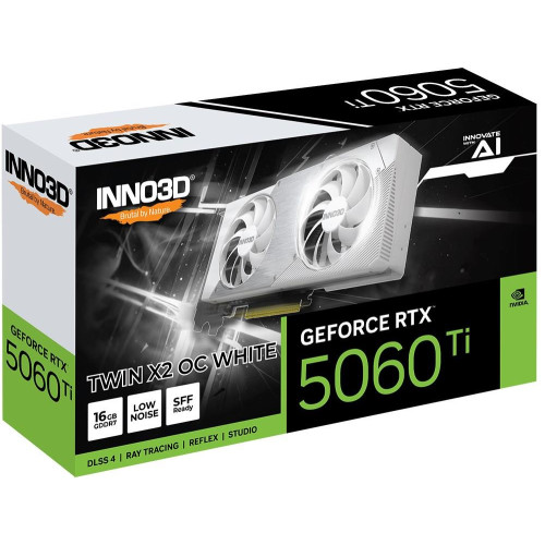Karta graficzna INNO3 RTX 5060 Ti Twin X2 OC WHITE 16GB-17221191