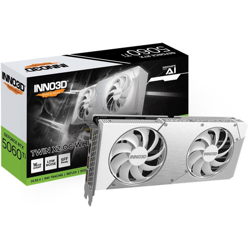 Karta graficzna INNO3 RTX 5060 Ti Twin X2 OC WHITE 16GB-17221192