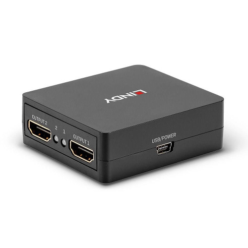 Lindy 38358 rozgałęziacz telewizyjny HDMI 2x HDMI-17236261
