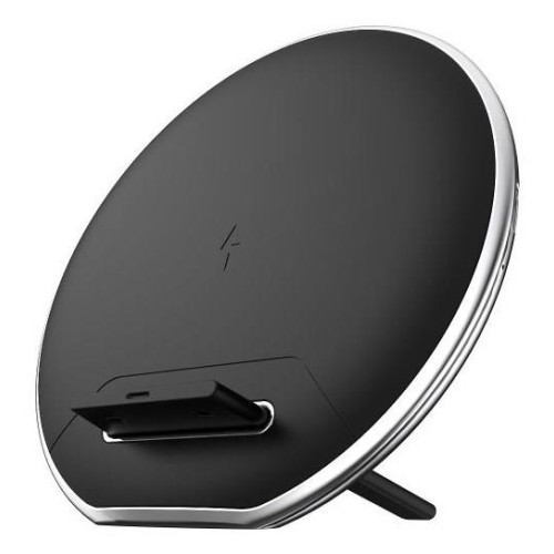 Denver QI chargers QI Charging pad Smartfon Czarny, Srebrny USB Bezprzewodowe ładowanie Wewnętrzna, Zewnętrzna